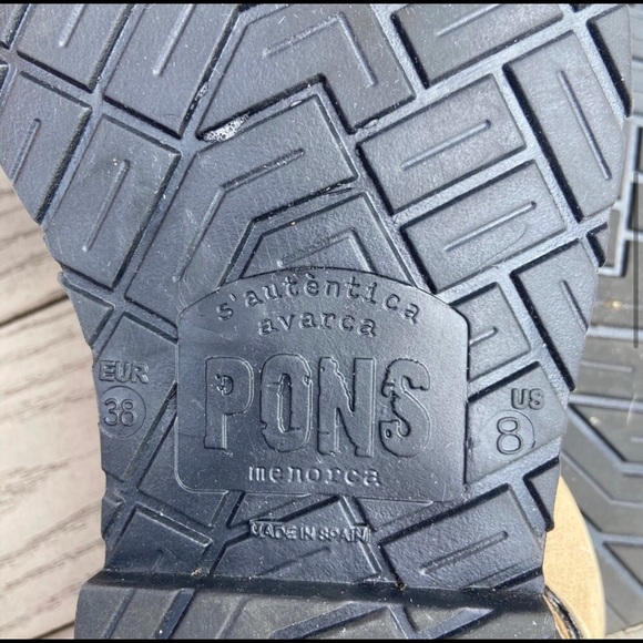 PONS Avarca Classic Sandals Size 8 - Picture 3 of 5